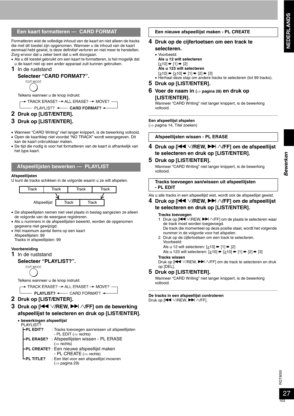 Panasonic SCPM71SD User Manual | Page 103 / 192