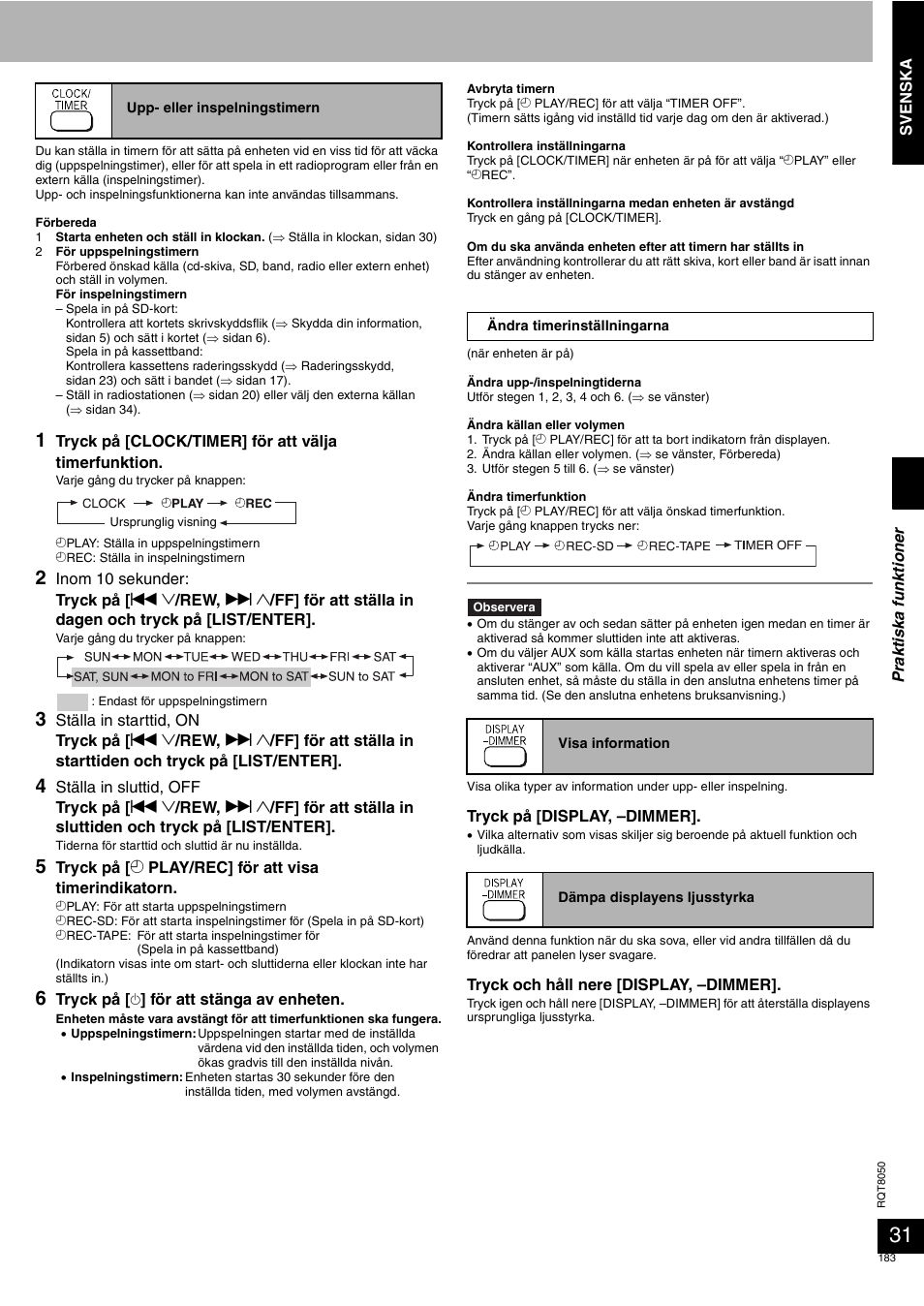 Panasonic SCPM71SD User Manual | Page 183 / 192