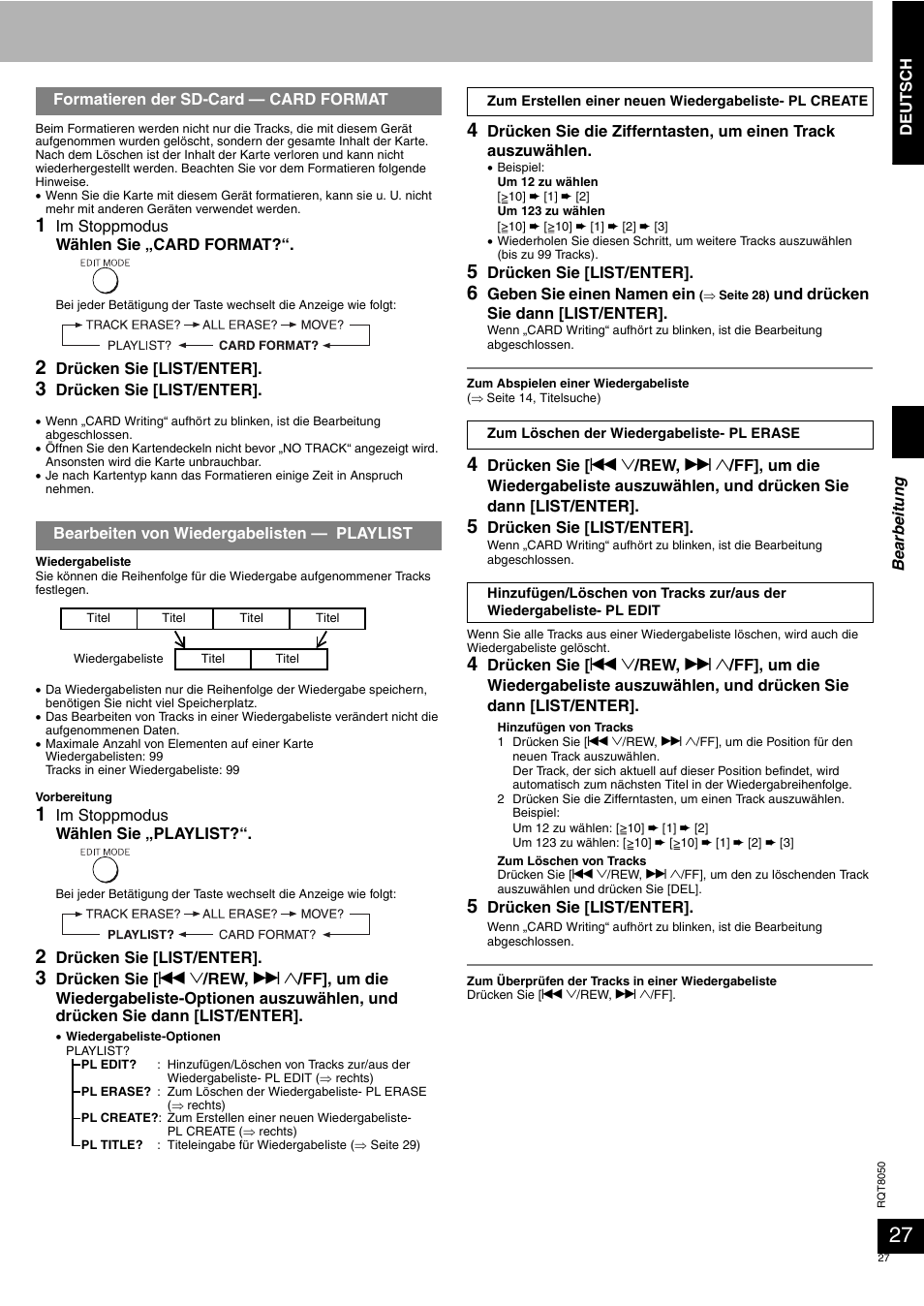 Panasonic SCPM71SD User Manual | Page 27 / 192