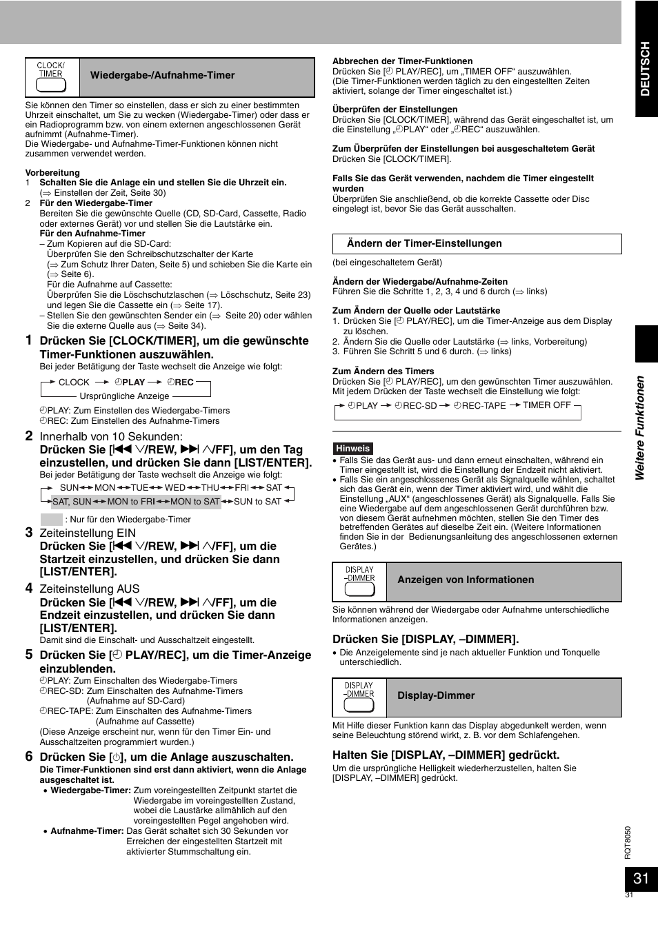 Panasonic SCPM71SD User Manual | Page 31 / 192