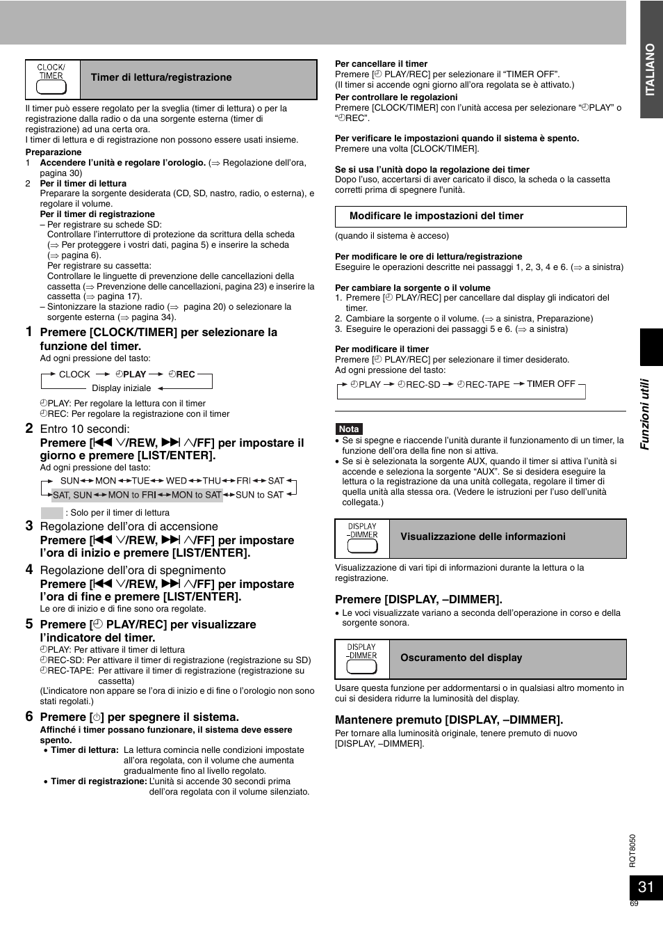 Panasonic SCPM71SD User Manual | Page 69 / 192