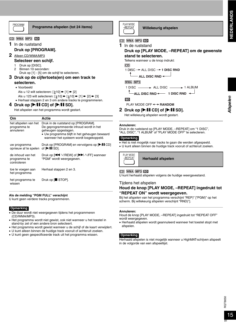 Panasonic SCPM71SD User Manual | Page 91 / 192