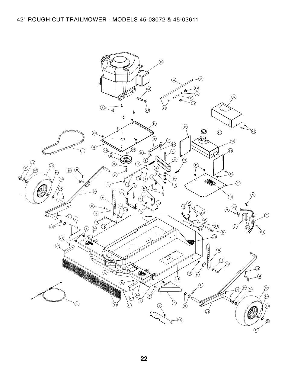 Agri-Fab 45-03611 User Manual | Page 22 / 28