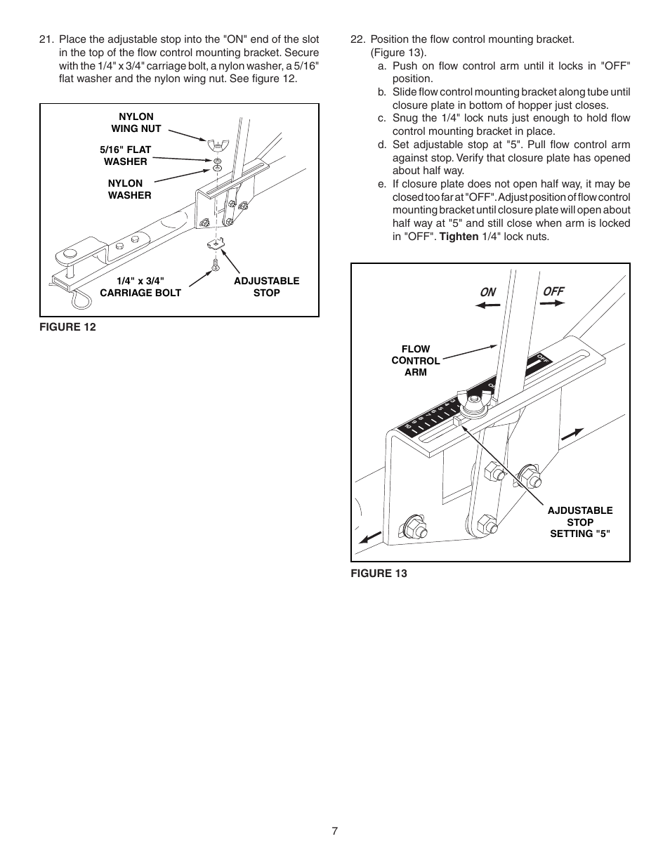 On off | Agri-Fab 175 User Manual | Page 7 / 12