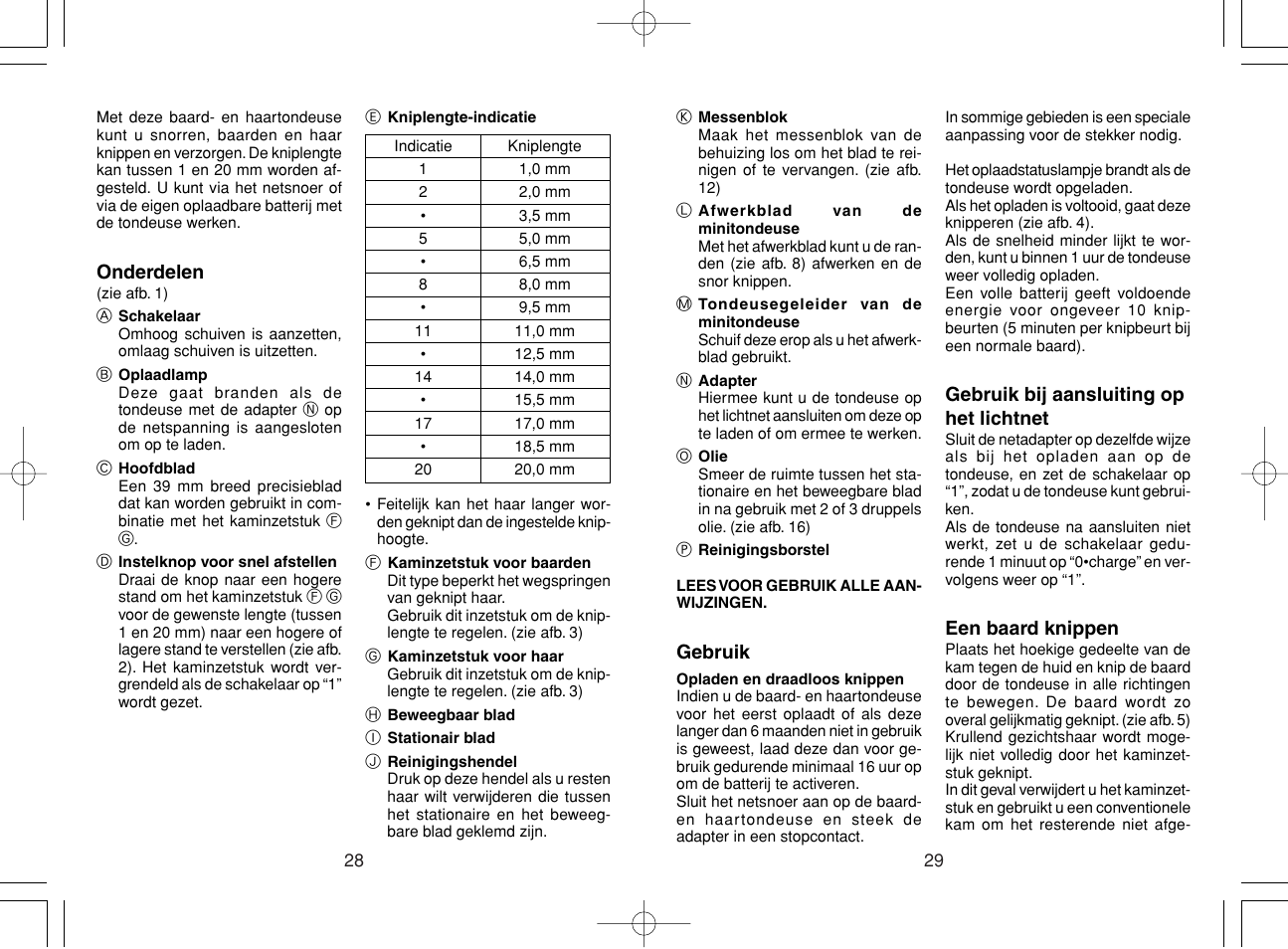 Panasonic ER221 User Manual | Page 15 / 53