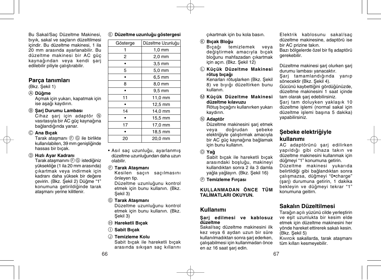 Panasonic ER221 User Manual | Page 34 / 53