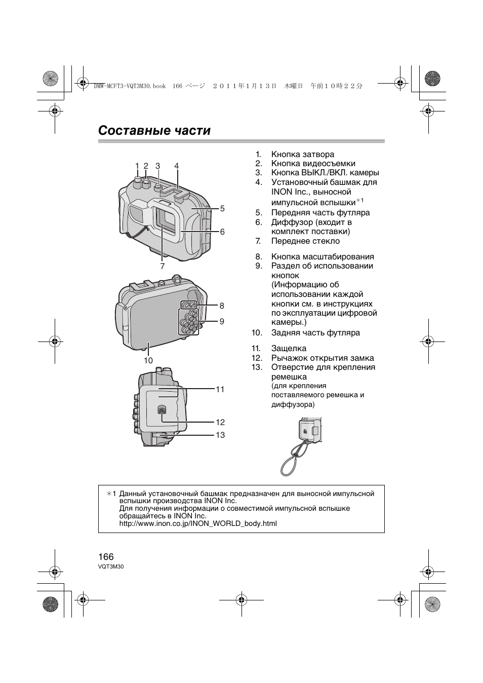 Составные части | Panasonic DMWMCFT3E User Manual | Page 166 / 184