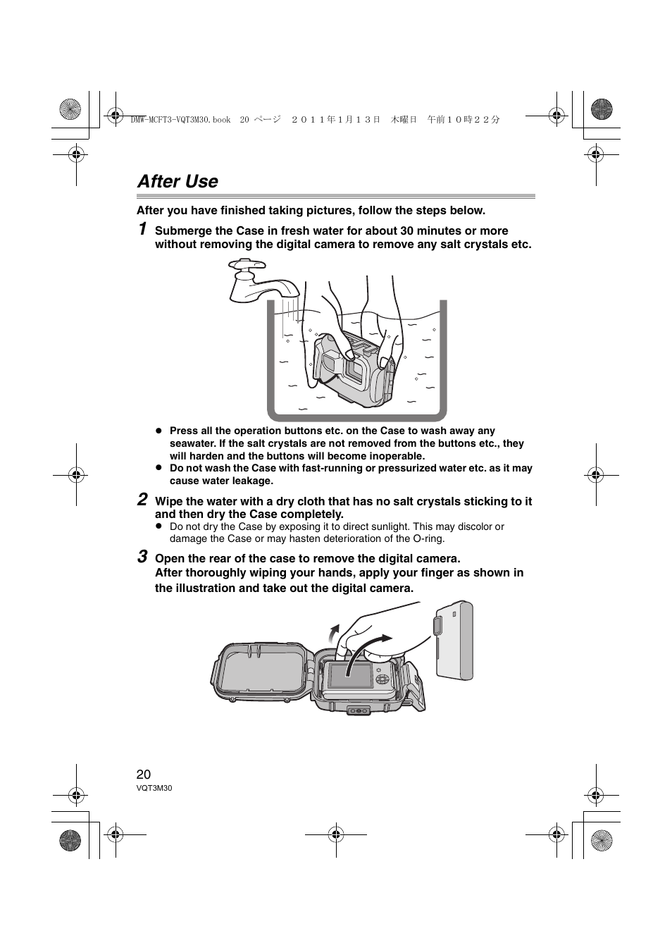 After use | Panasonic DMWMCFT3E User Manual | Page 20 / 184