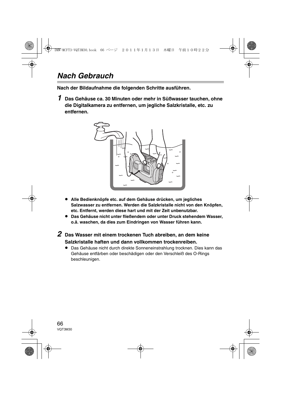 Nach gebrauch | Panasonic DMWMCFT3E User Manual | Page 66 / 184