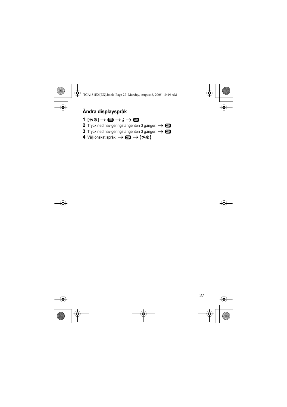 Panasonic KXTCA181EX User Manual | Page 27 / 72
