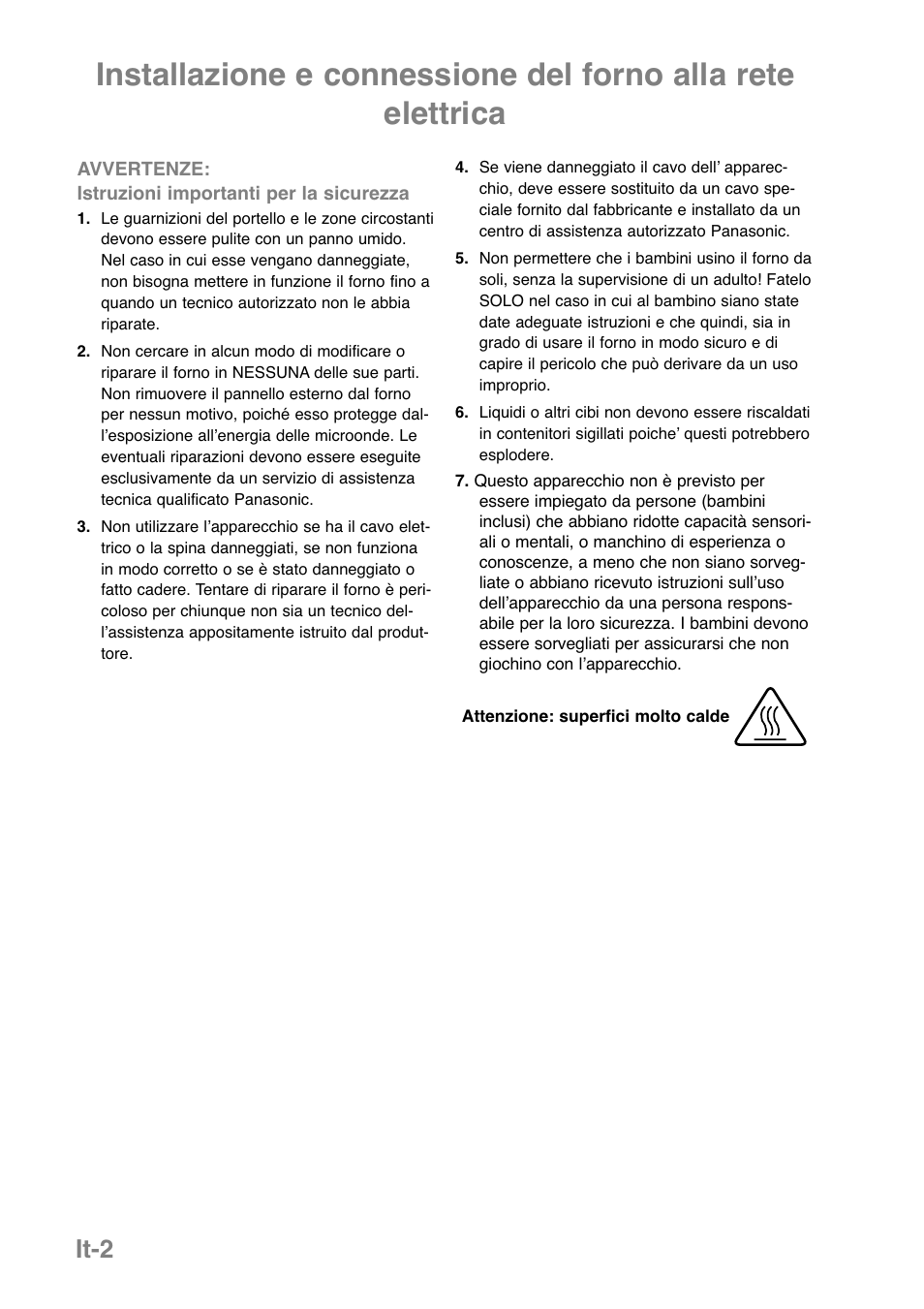 It-2 | Panasonic NNGD369MEPG User Manual | Page 104 / 303