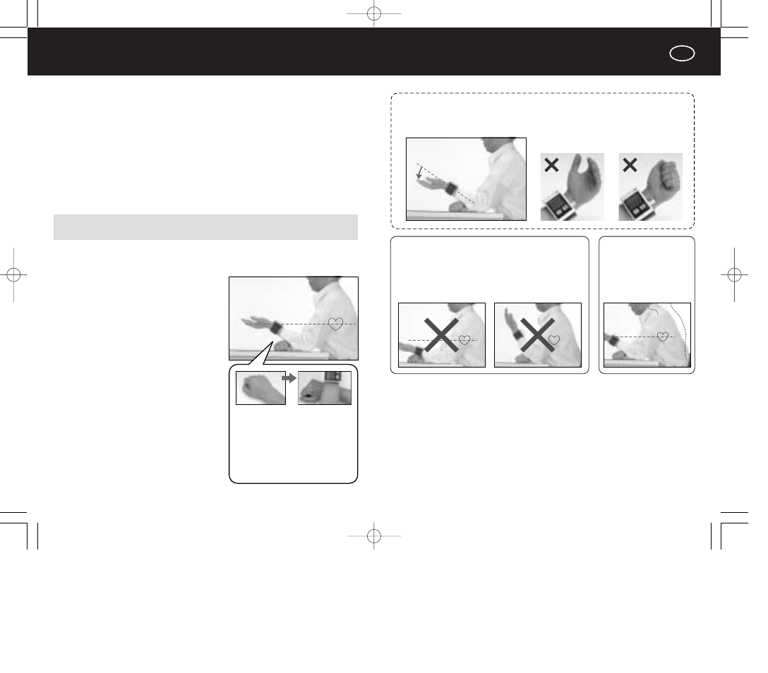 Come ottenere misurazioni accurate | Panasonic EW3004E2 User Manual | Page 39 / 78