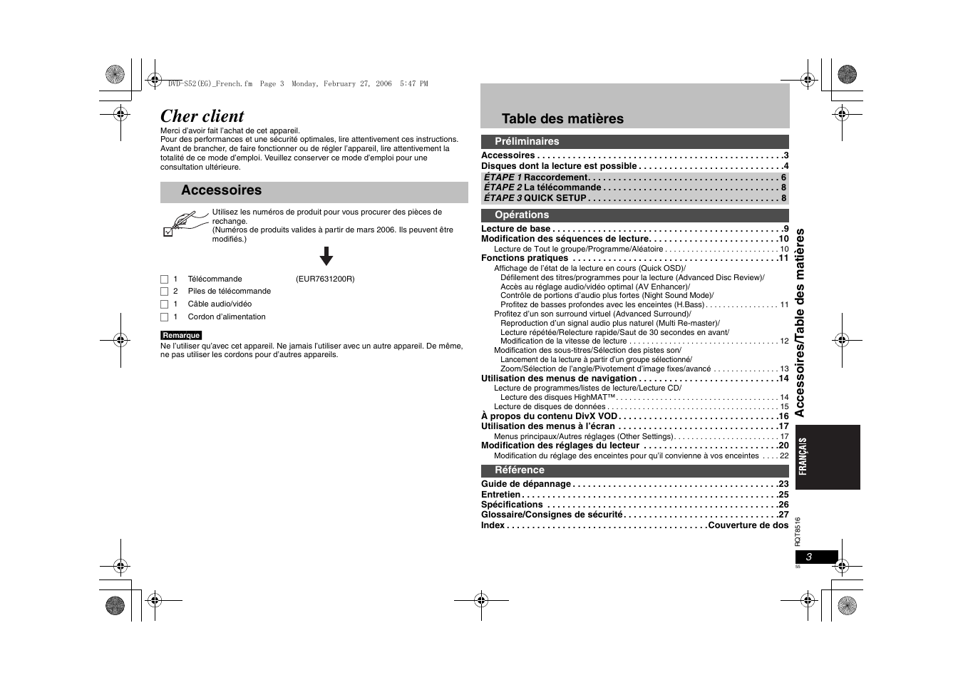 Panasonic DVDS52 User Manual | Page 55 / 80