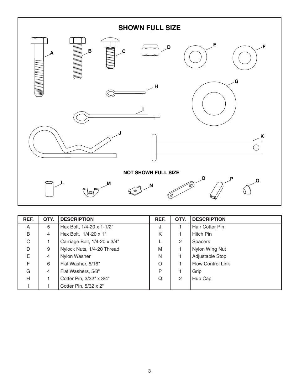 Shown full size | Agri-Fab 45-02114 User Manual | Page 3 / 20