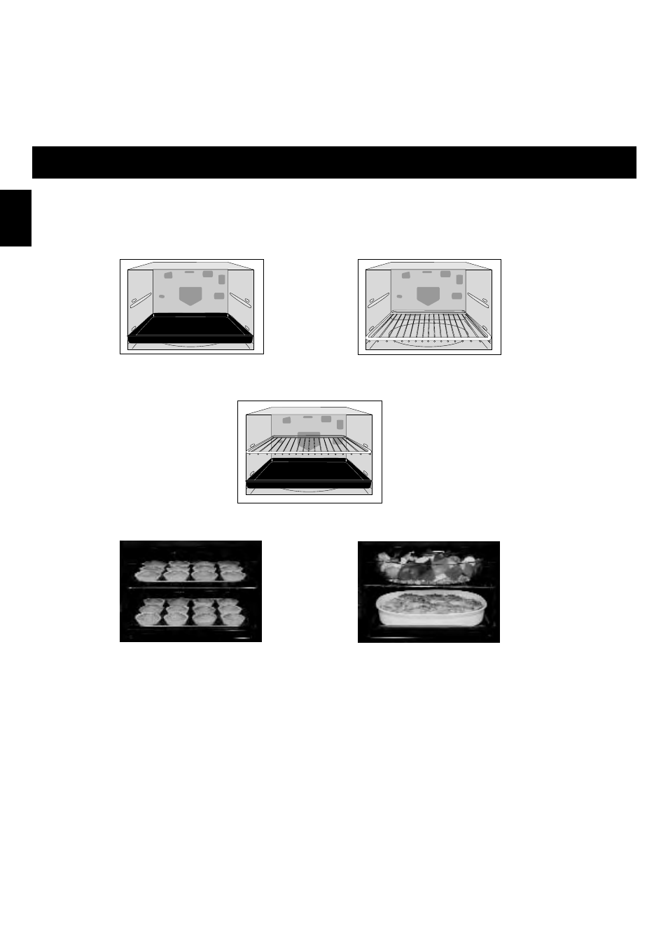 Cooking by convection/grill convection, Shelf cooking, En-12 | Two level cooking, One level cooking | Panasonic NNA813 User Manual | Page 13 / 128