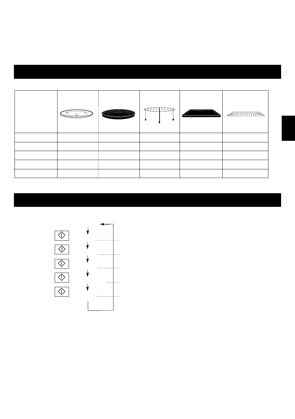 Tastatur und bedienung, Gerätezubehör | Panasonic NNA813 User Manual | Page 29 / 128