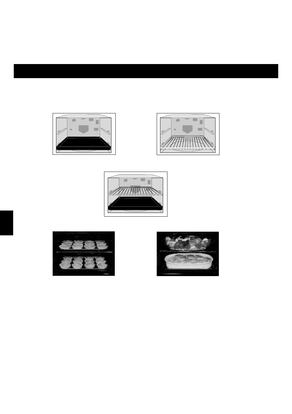 Cuocere con convezione/grill convezione, Cottura sui ripiani del forno, It-12 | Cottura su due livelli, Cottura su un livello | Panasonic NNA813 User Manual | Page 97 / 128