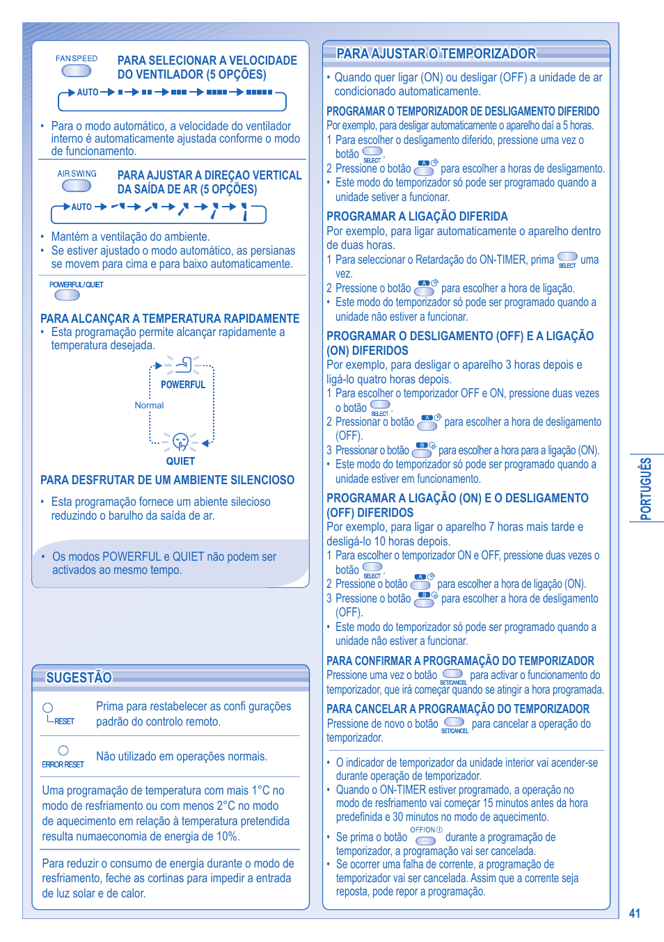 Panasonic CSRE12HKE User Manual | Page 41 / 60