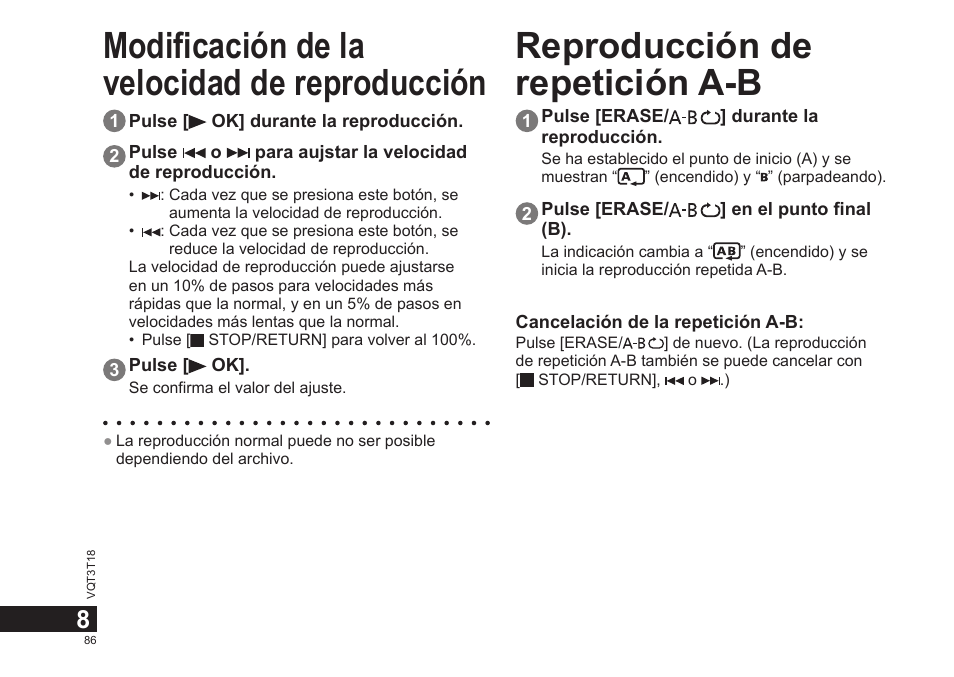 Panasonic RRUS300E User Manual | Page 86 / 136