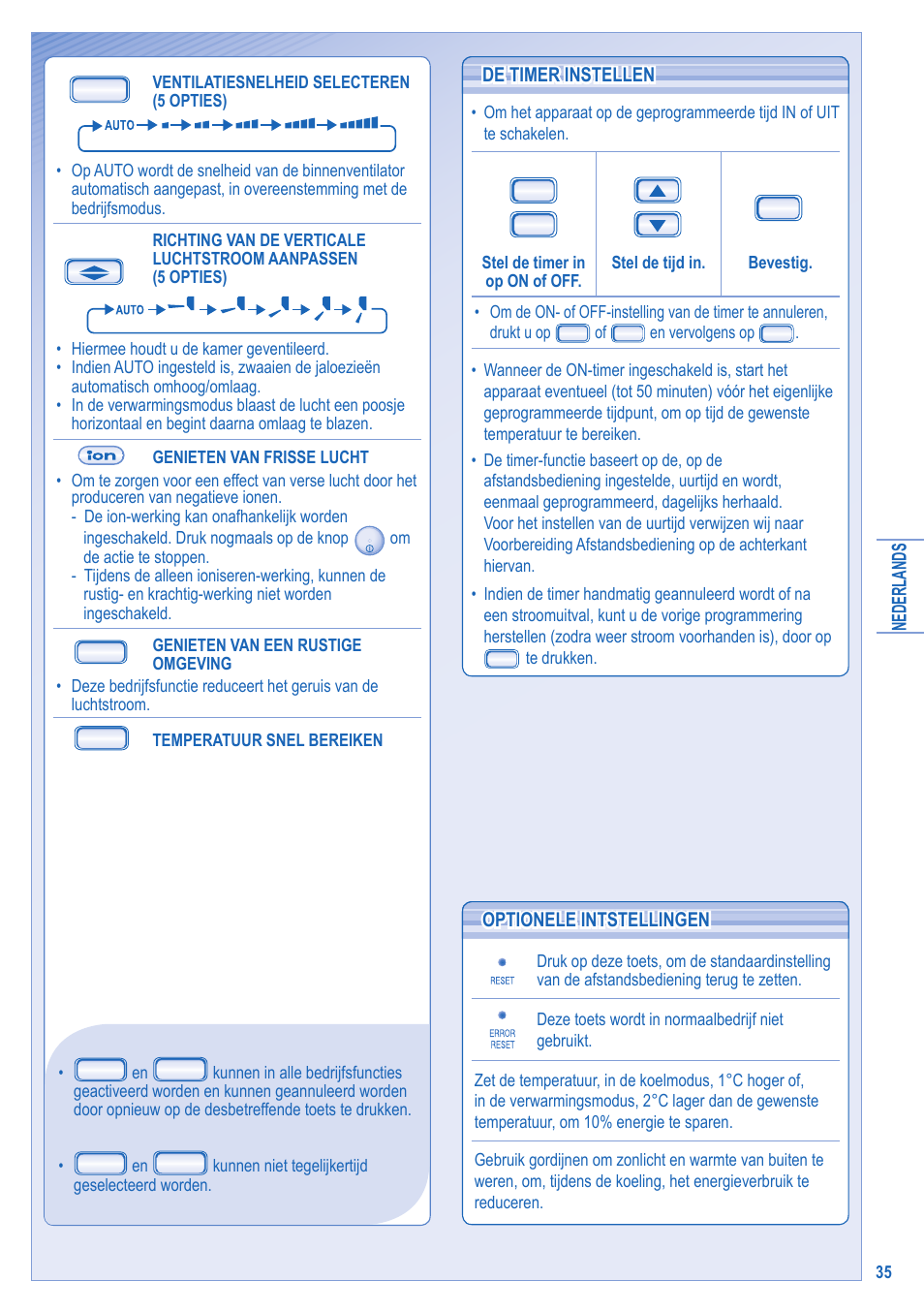 Panasonic CSTE15HKE User Manual | Page 35 / 56
