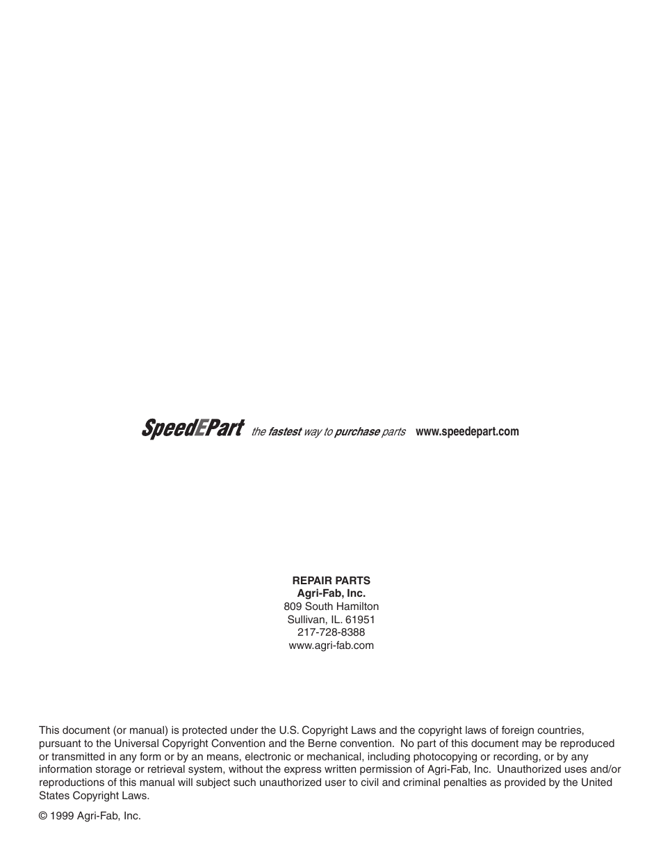 Agri-Fab 45-02932 User Manual | Page 20 / 20