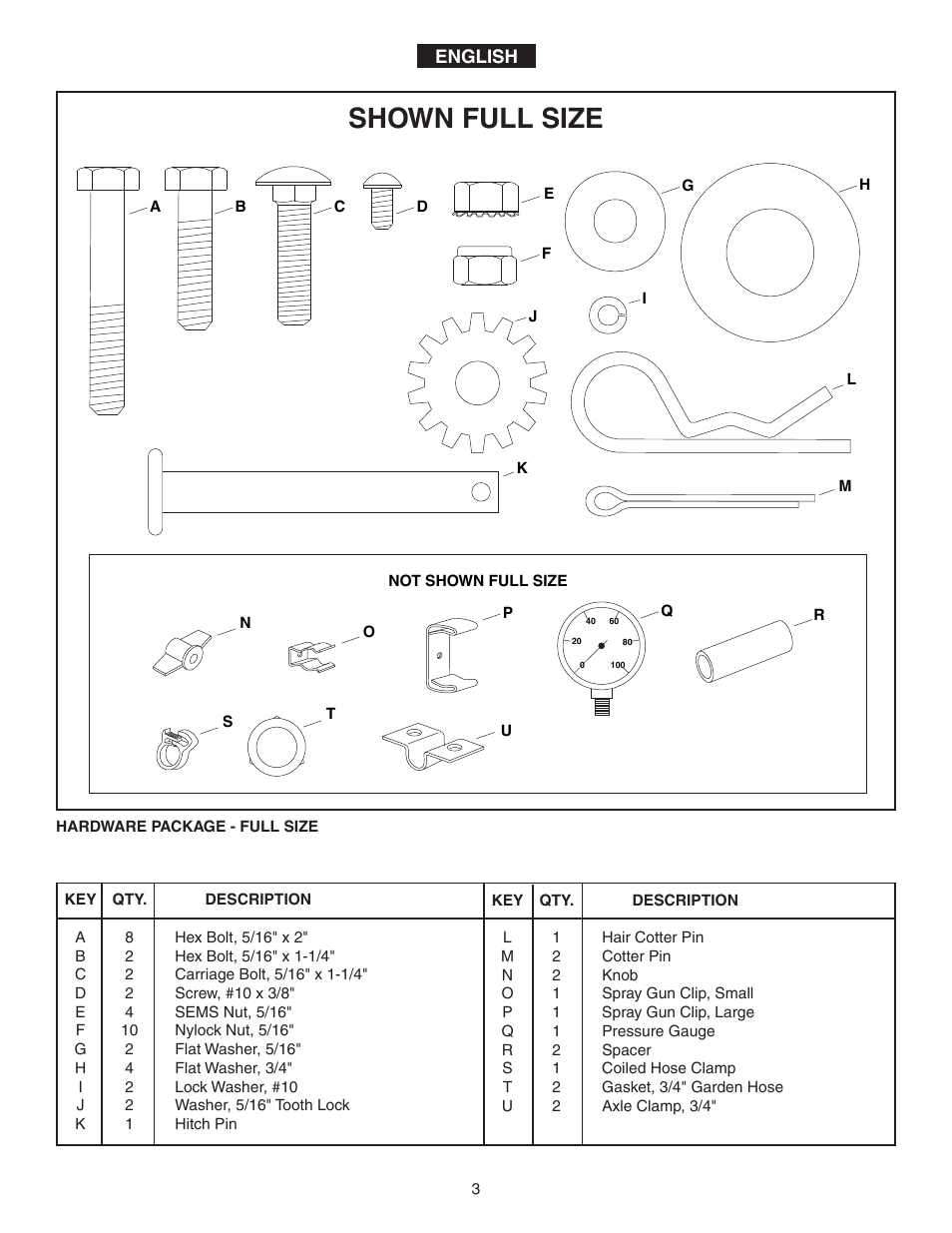 Shown full size | Agri-Fab 45-02932 User Manual | Page 3 / 20