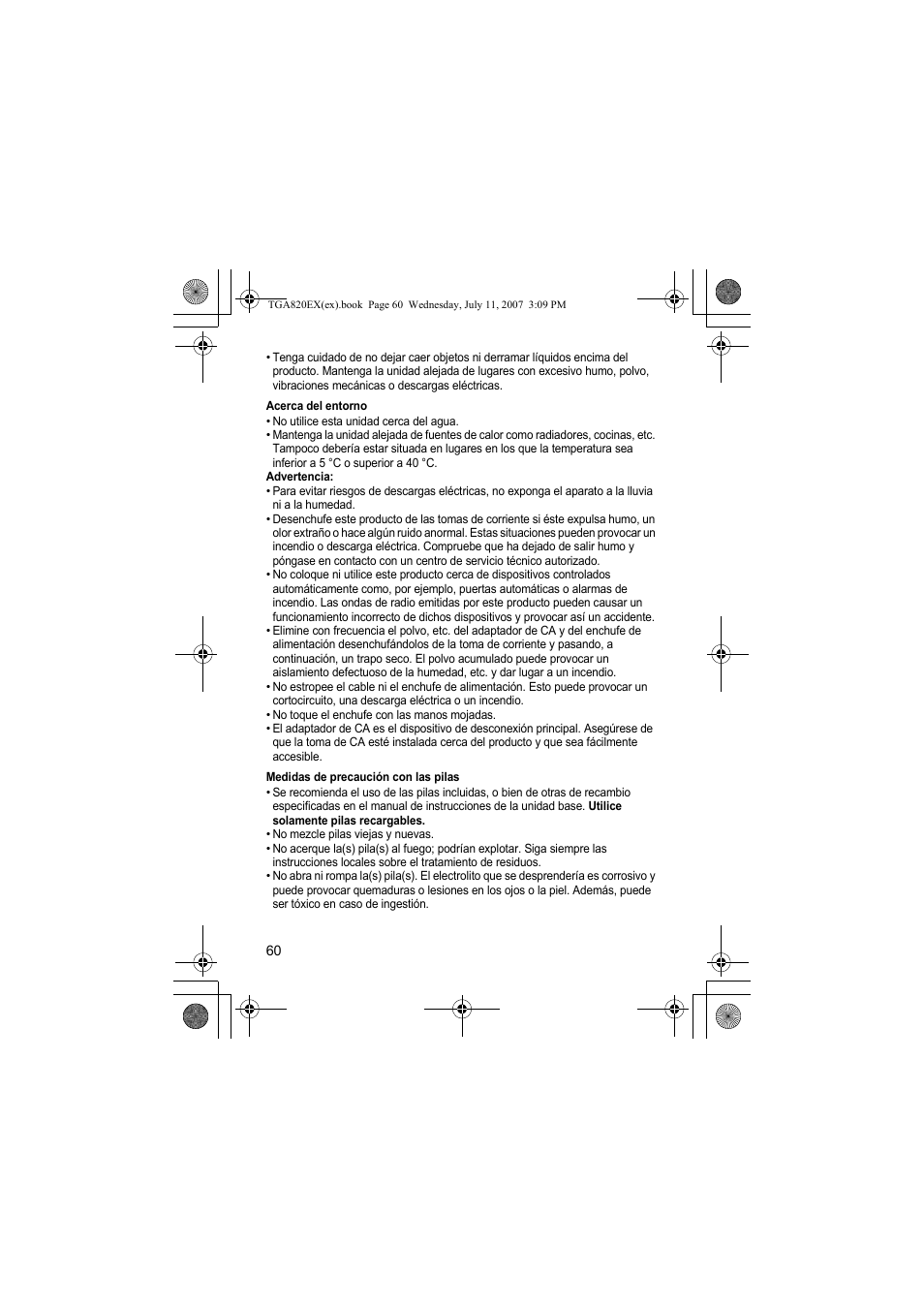 Panasonic KXTGA820EX User Manual | Page 60 / 84