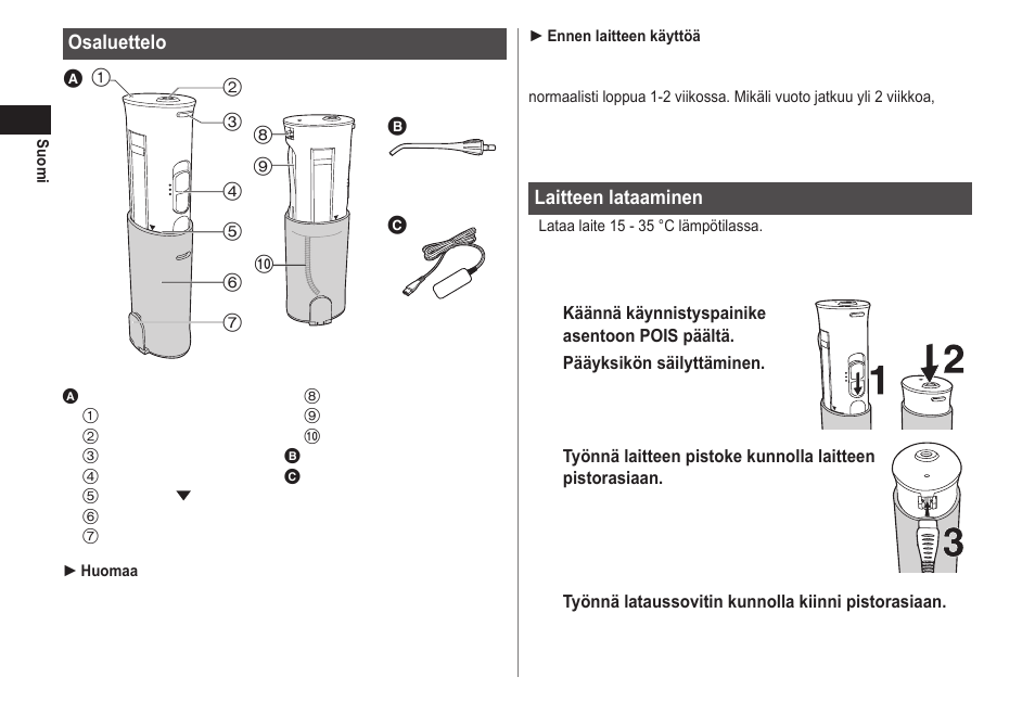 Panasonic EWDJ40 User Manual | Page 104 / 172