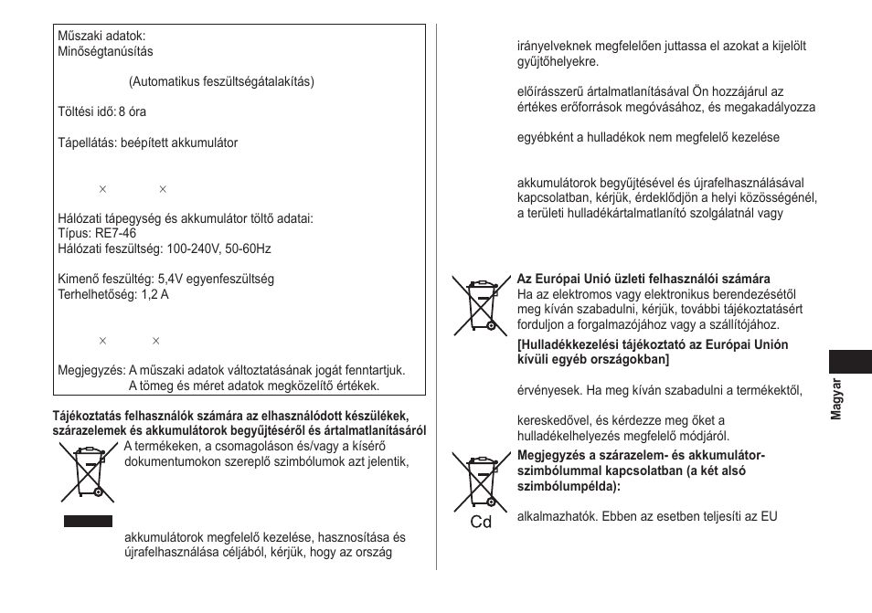 Panasonic EWDJ40 User Manual | Page 151 / 172