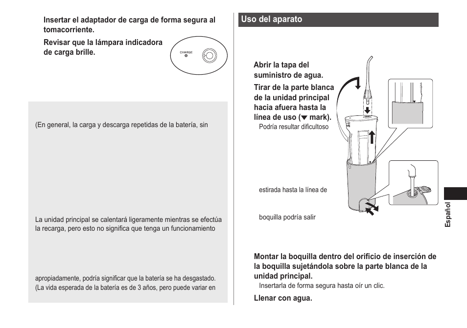 Panasonic EWDJ40 User Manual | Page 55 / 172