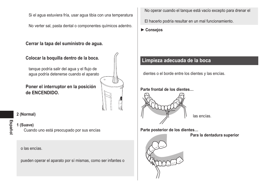 Panasonic EWDJ40 User Manual | Page 56 / 172