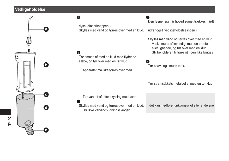 Panasonic EWDJ40 User Manual | Page 68 / 172