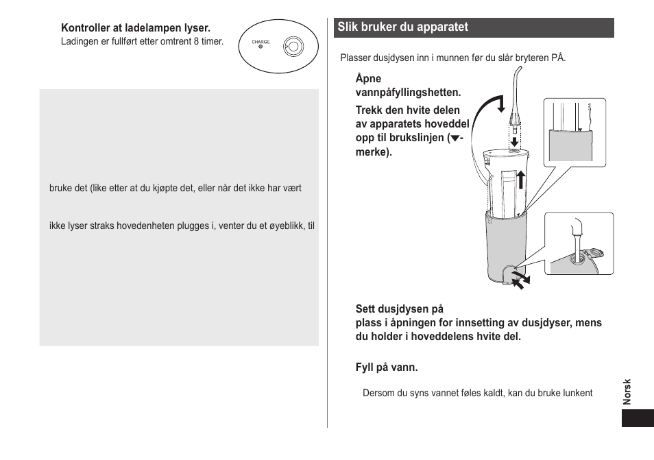 Panasonic EWDJ40 User Manual | Page 85 / 172