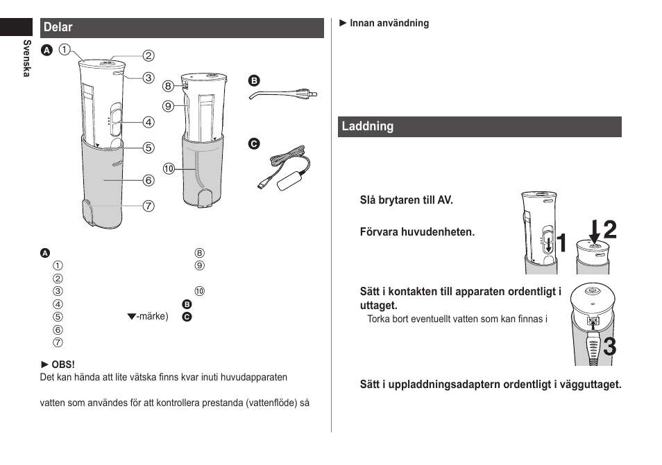 Panasonic EWDJ40 User Manual | Page 94 / 172
