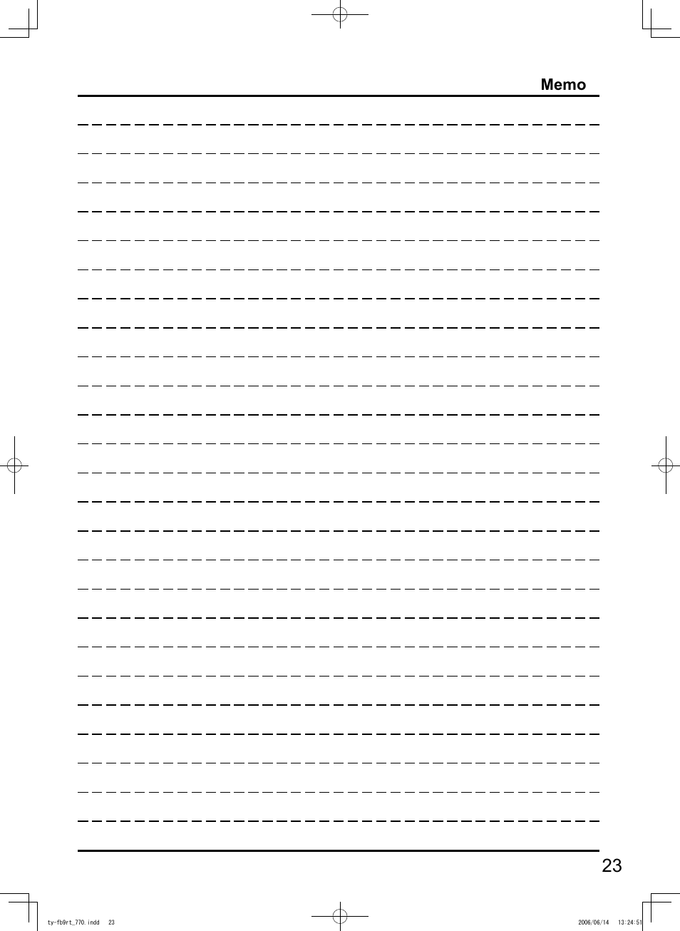 Panasonic TYFB9RT User Manual | Page 23 / 24