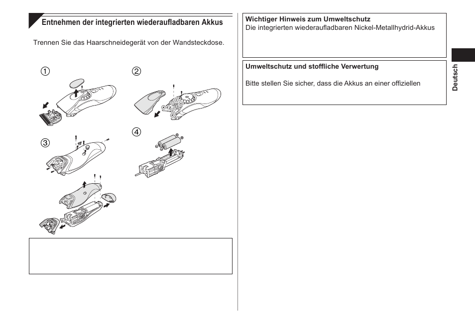 Panasonic ER1611 User Manual | Page 11 / 100