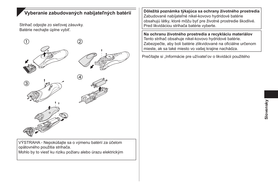 Panasonic ER1611 User Manual | Page 71 / 100