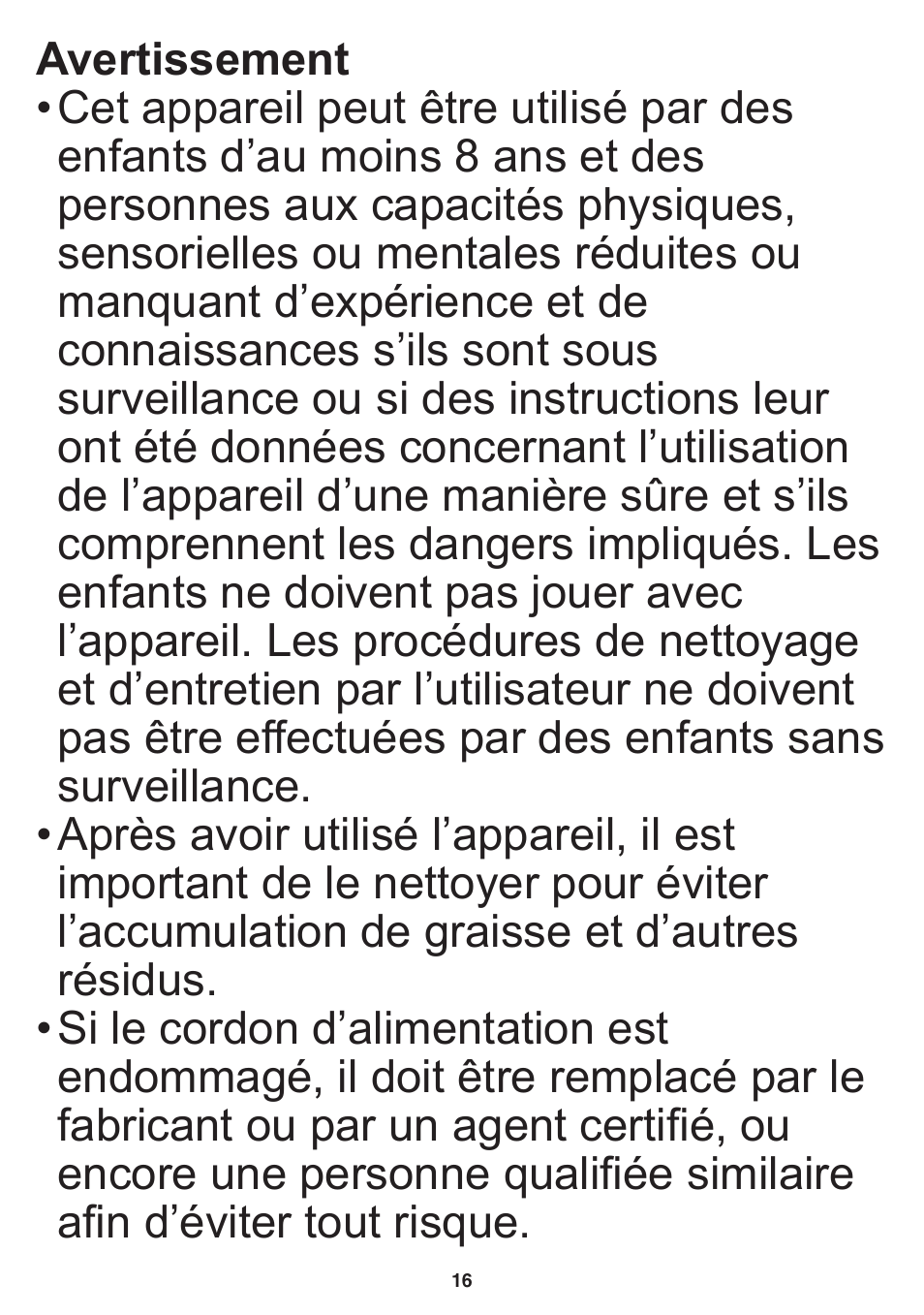 Panasonic EH2424 User Manual | Page 16 / 36