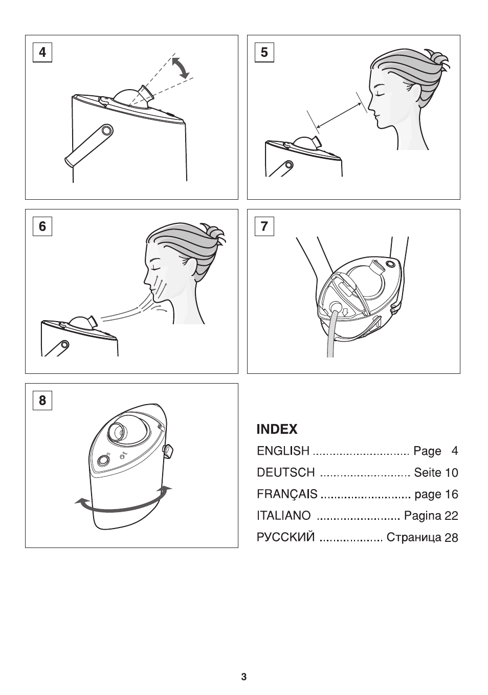 Panasonic EH2424 User Manual | Page 3 / 36