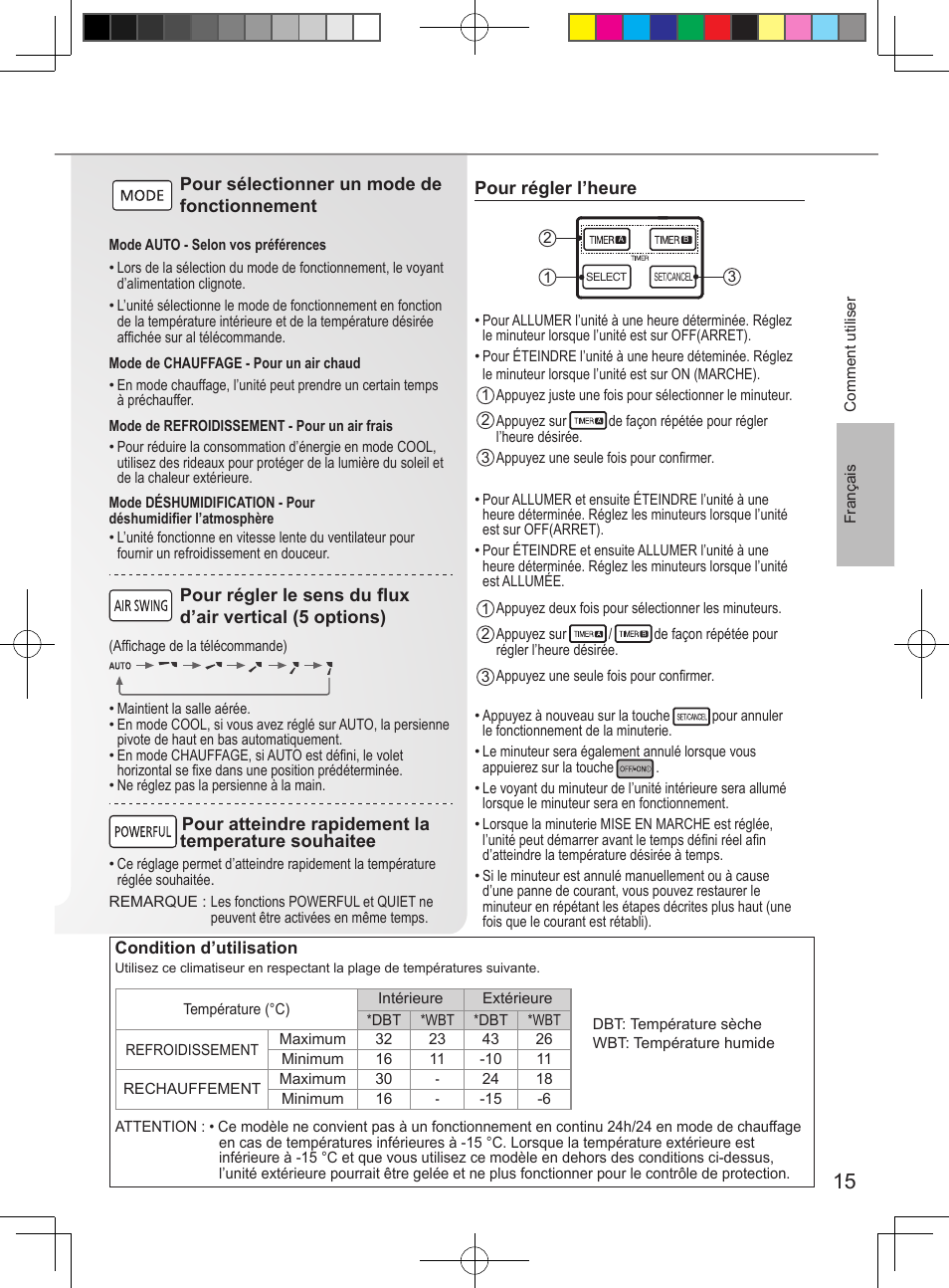 Panasonic CURE15PKE3 User Manual | Page 15 / 56