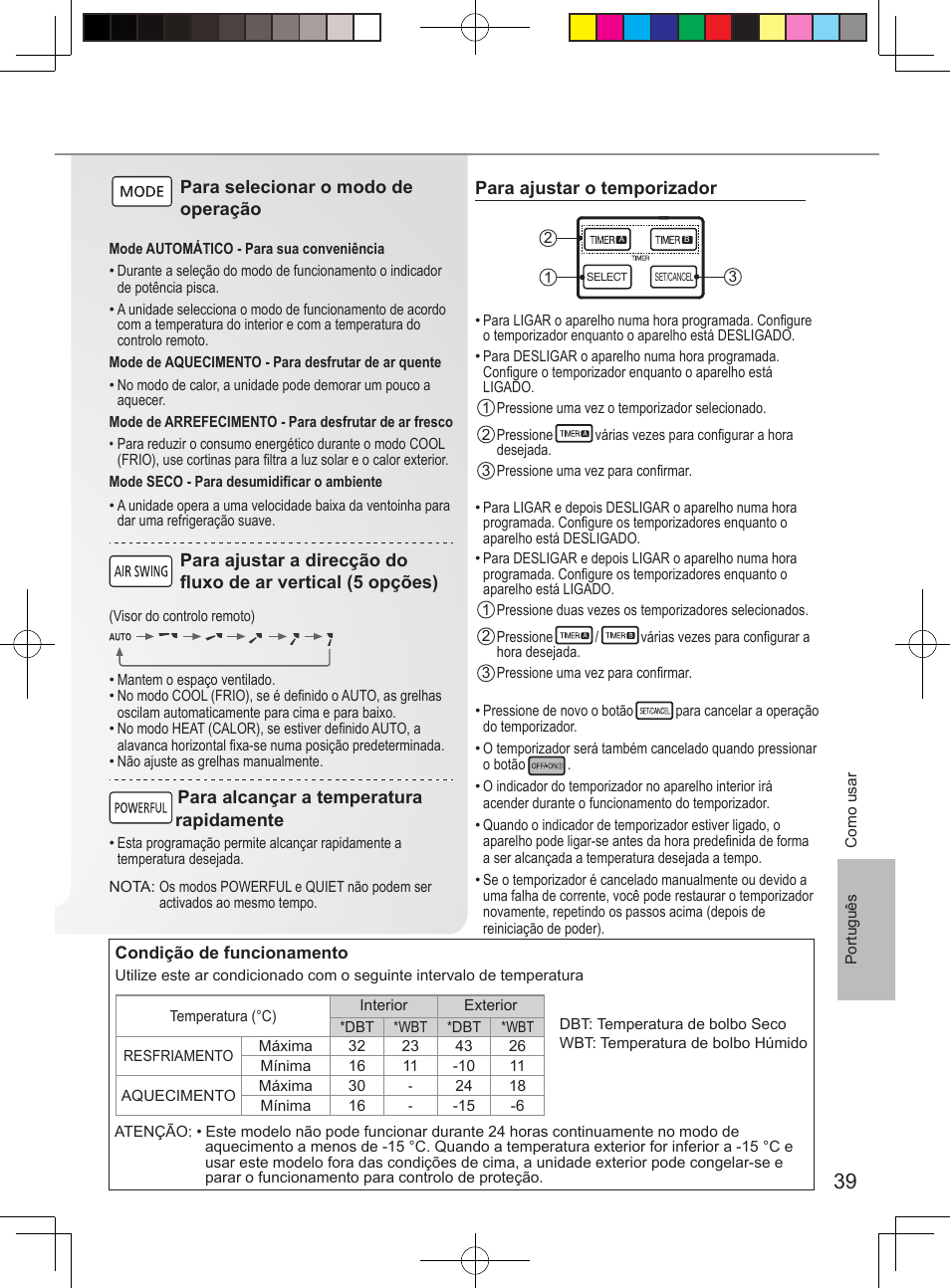 Panasonic CURE15PKE3 User Manual | Page 39 / 56