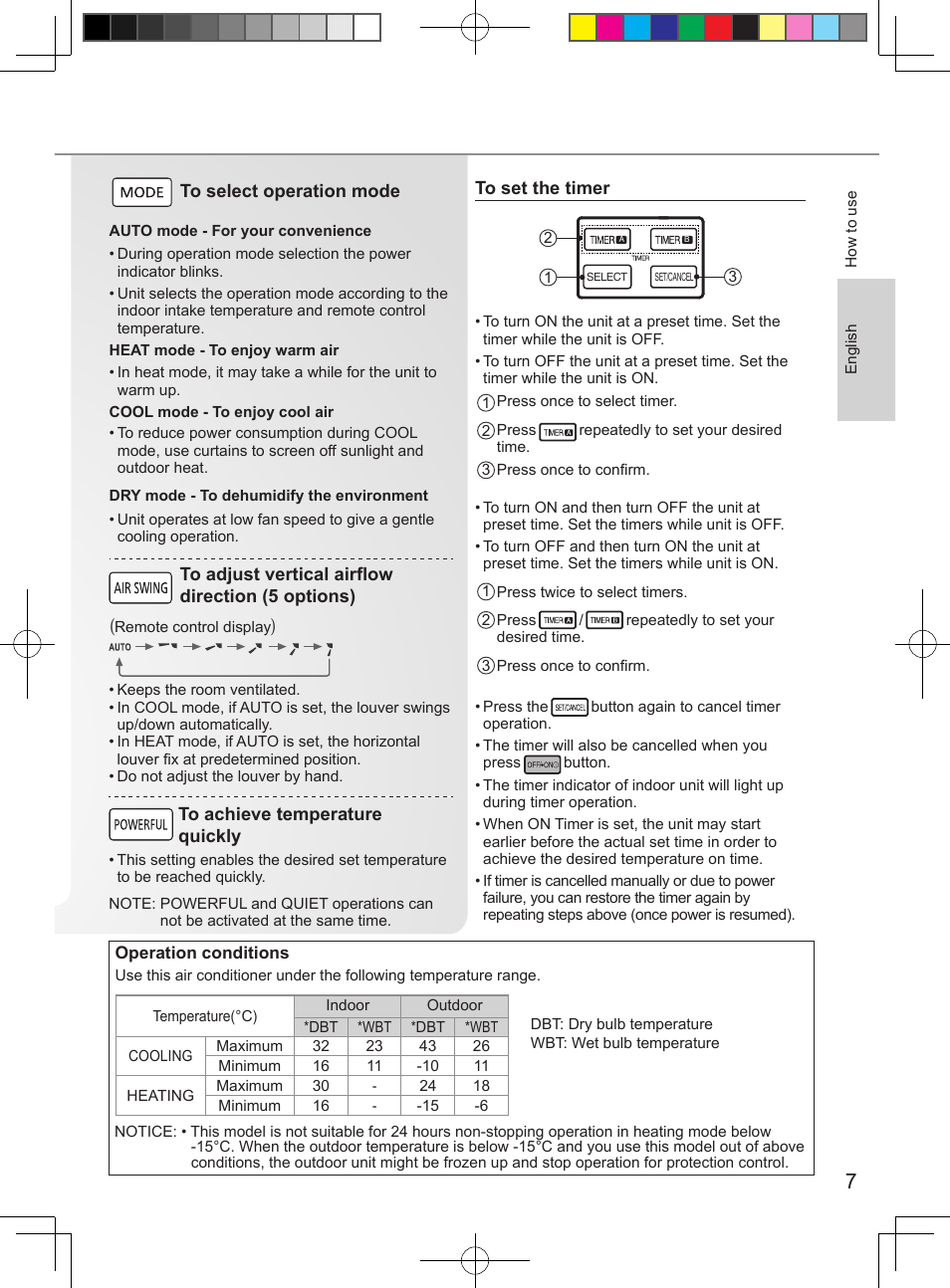 Panasonic CURE15PKE3 User Manual | Page 7 / 56
