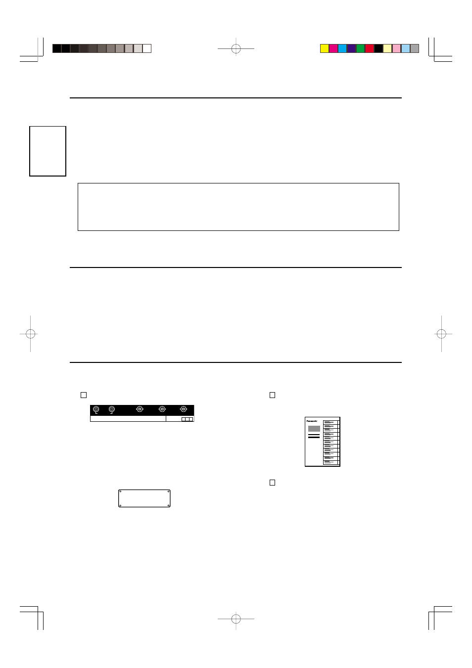 Safety precautions, Handling cautions, Accessories | Be sure to observe ), English | Panasonic TY42TM6A User Manual | Page 6 / 24