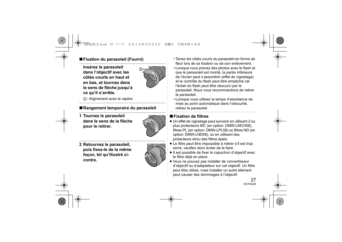 Panasonic HHS12035E User Manual | Page 27 / 72