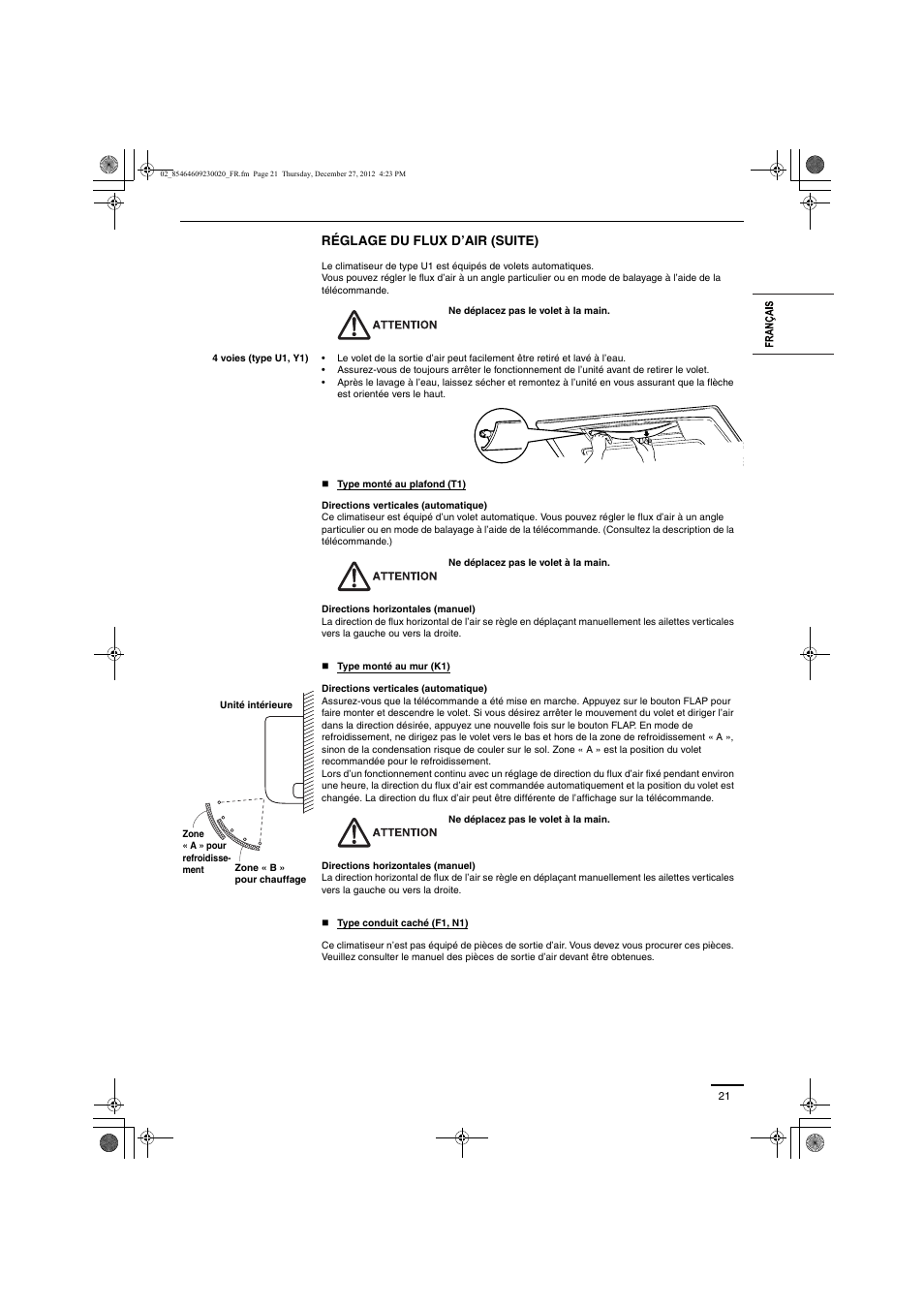 Panasonic U71PEY1E5 User Manual | Page 21 / 142
