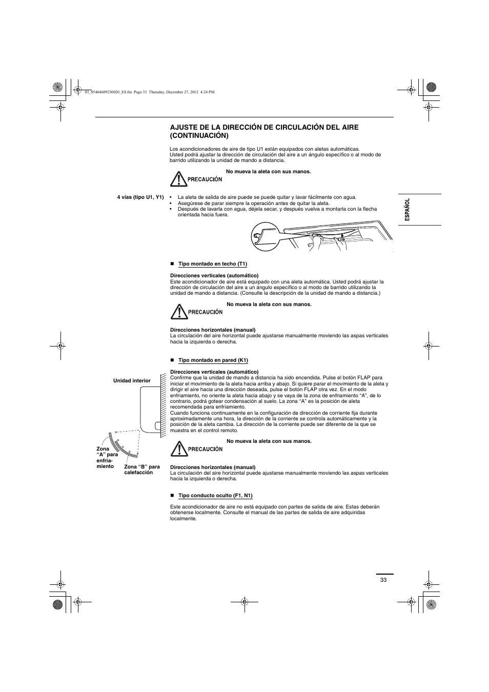 Panasonic U71PEY1E5 User Manual | Page 33 / 142