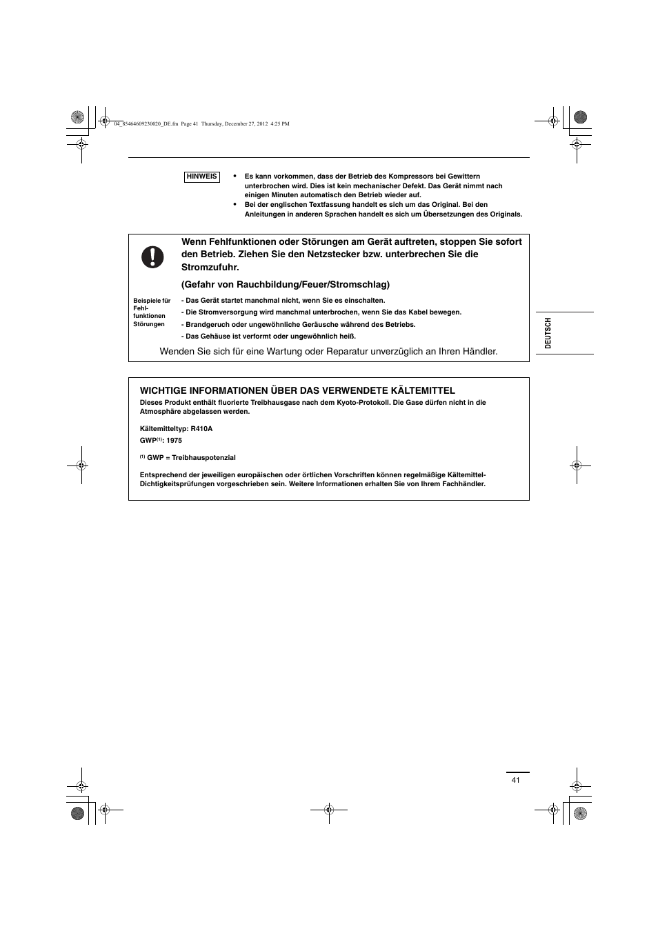 Panasonic U71PEY1E5 User Manual | Page 41 / 142