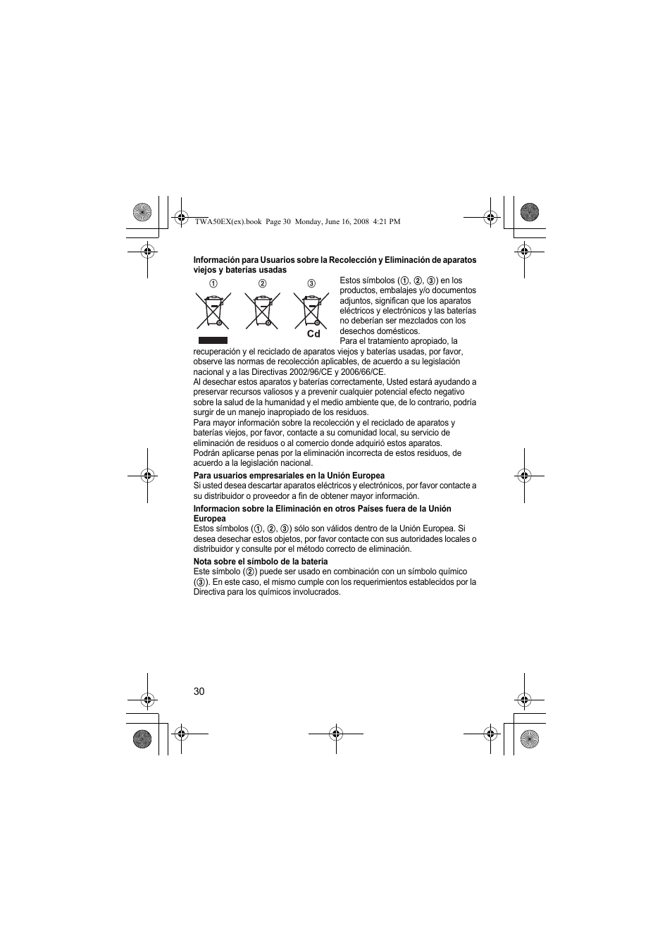 Panasonic KXTWA50EX User Manual | Page 30 / 52