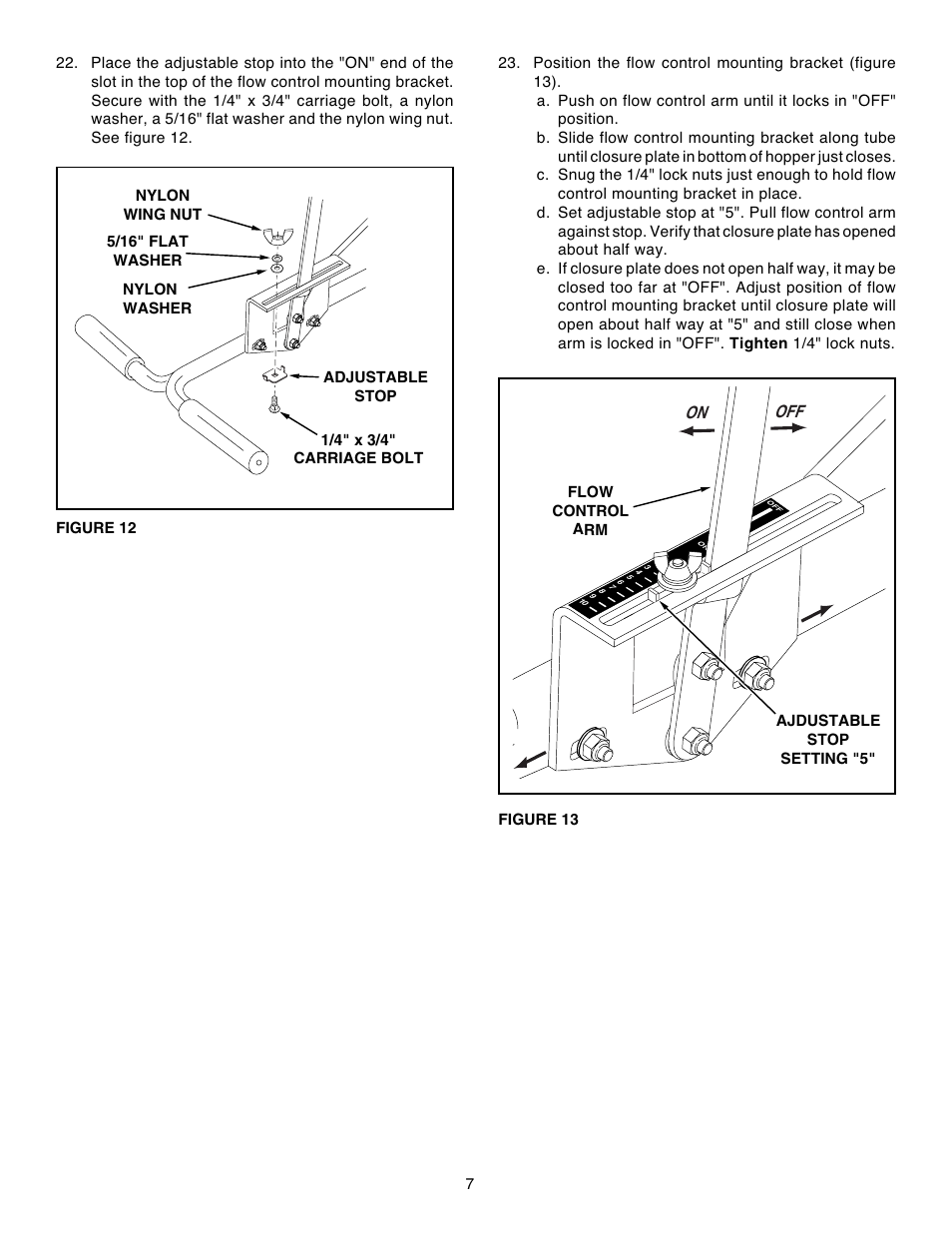 On off | Agri-Fab 45-02103-101 User Manual | Page 7 / 16