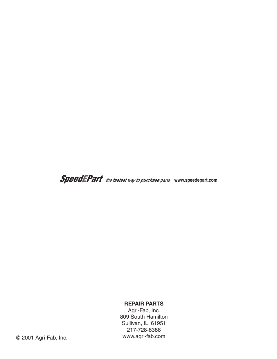 Agri-Fab 45-03084 User Manual | Page 20 / 20